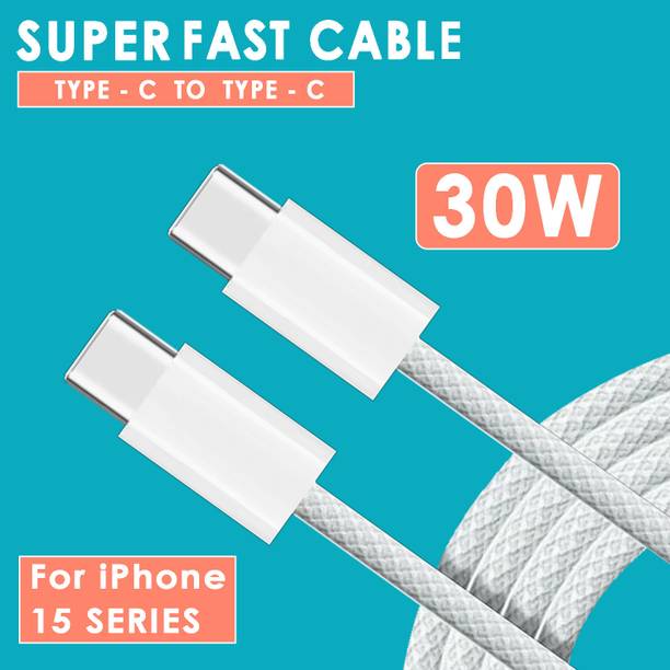 Safa USB Type C Cable 3 A 1 m 30W Type-C To Type-C SuperFast Data Cable