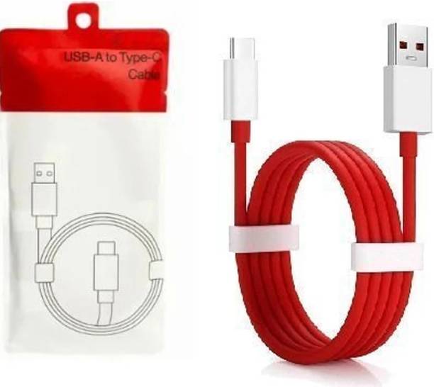 OnePlus USB Type C Cable 1.1 m Na 480 Mbps Speed, SUPERVOOC FLASH, Charging Data Cable.