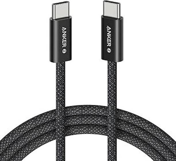 अंकर 240W Fast Charging Braided Cable 6ft PD Technology, 480Mbps Data Sync USB Type C Cable