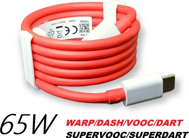 SANNO WORLD USB Type C Cable 1.99 m WARP/Dash Charging Type C Charger Cable
