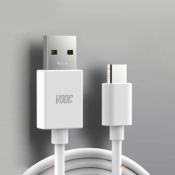 SANNO WORLD USB Type C Cable 1.12 m 30W Type C VOOC Flash Charging Cable Compatible for Reno/2/2Z/2F/Reno 10X