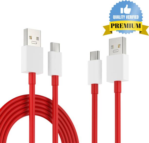 vismac USB Type C Cable 8 A 1 m copper 80Watt WARP/Dash Charging USB-C Charger Cable for Type-C Phones