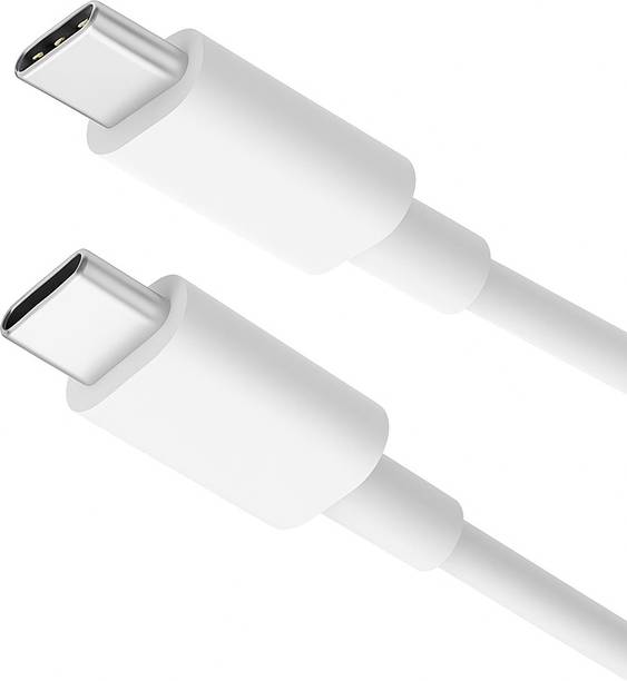 MAK USB Type C Cable 6 A 2 m TPE 60W ype C to Type C Fast Charging Cable with Durable Build & Data Sync