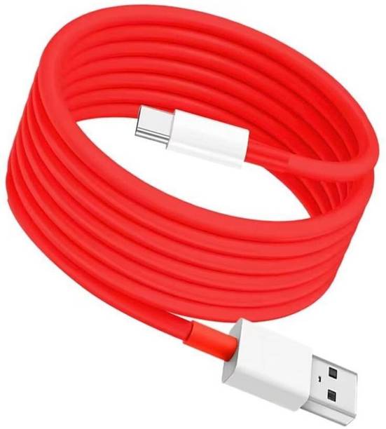 OnePlus USB Type C Cable 10 A 0.98 m SUPERVOOC,VOOC,QC 480 Mbps Speed USB-A to Type-C SUPERVOOC Fast Charging Data Cable DL.129