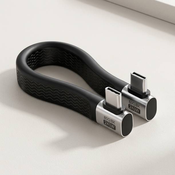 Verilux USB Type C Cable 0.14 m USB C Short Extension Cable 240W