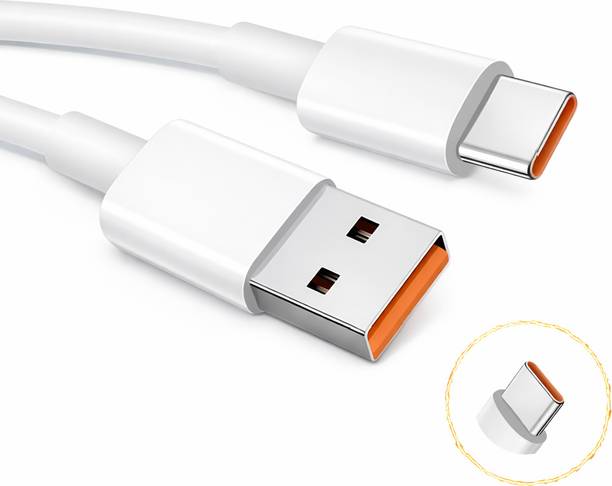 MMAK USB Type C Cable 2.4 A 1 m USB A to Type C Copper 65W Support SuperVOOC/SuperDART Data Sync & Charging Cable