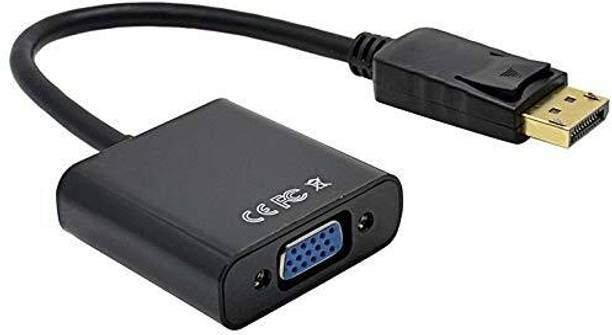 Etzin VGA Cable 0.05 m DisplayPort (DP) to VGA Adapter, Gold-Plated Display Port to VGA Adapter (Male to Female)