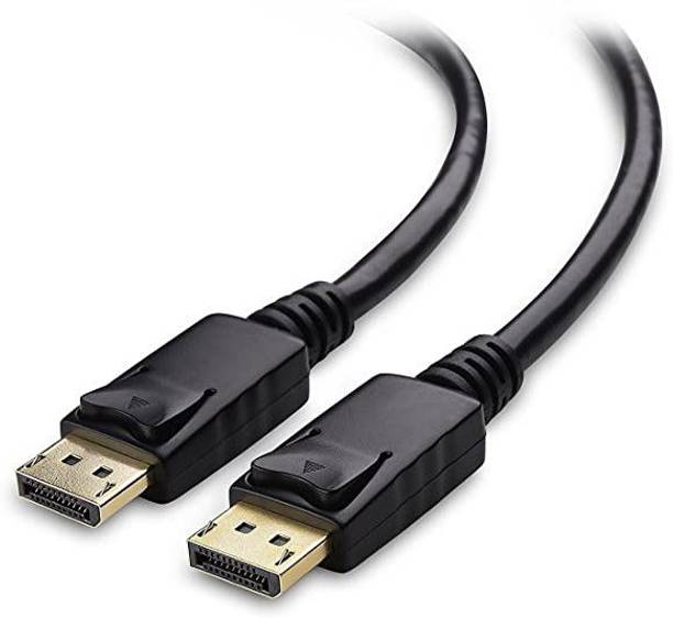 autoskills Video Cable 1.5 m Display Port to Display Port Cable Cord Gold Plated
