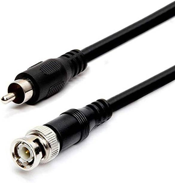 GADGEETI Video Cable 1.5 m BNC cable for security camera , BNC Connector with Copper Wire Moulded