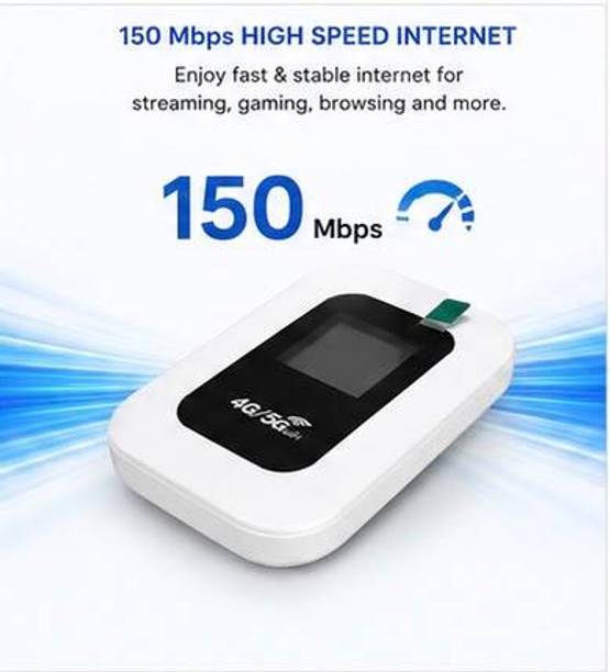 RUHIZEN 4G WiFi Dongle | Portable Hotspot |Internet dongle | Universal SIM Support 150 Mbps Data Card ,Calls not Supported