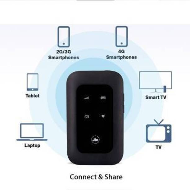 X88 Pro Jio SIM 150Mbps 2100mAh 10 Devices Travel & Home Router 4G Router 2.4 GHz, 5 GHz 150 Mbps Wifi Speed NA Internal Antenna NA