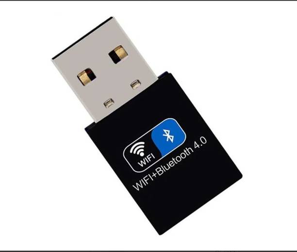 V88R USB WiFi Bluetooth Adapter 2-in-1 Wireless Dongle for PC Laptop 7.2 Mbps Data Card with Call Support
