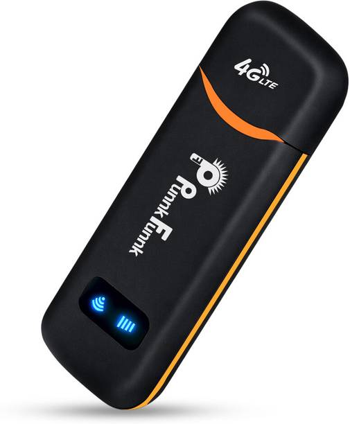 PunnkFunnk 4G USB Dongle | Sim Support | 150 Mbps Data Card ,Calls not Supported