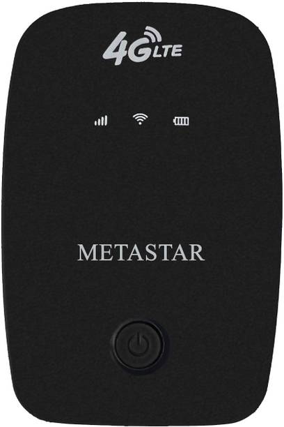 METASTAR 4G WiFi Dongle | Superfast Speed, USB, Multi SIM, 6hr Battery Data Card