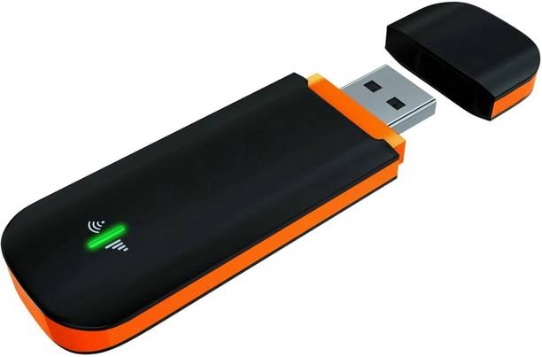 Tuzker 4G LTE Wireless USB Dongle Stick with All SIM Network Support 150 Mbps Data Card 150 Mbps Data Card ,Calls not Supported
