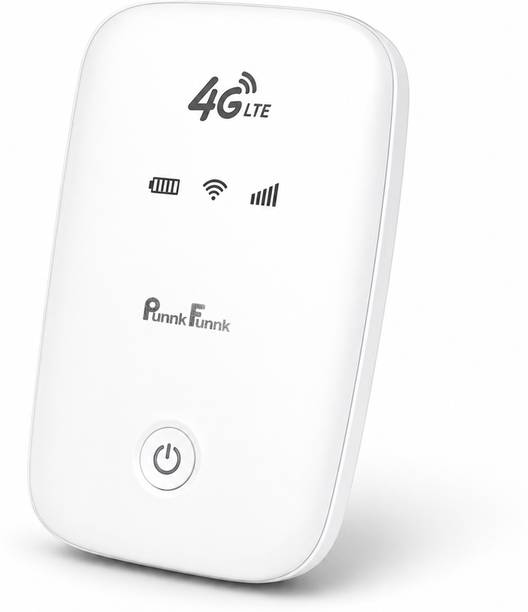 PunnkFunnk WT12 Mini Wireless Modem Dongle with SIM Support – Portable Internet Device 150 Mbps Data Card ,Calls not Supported