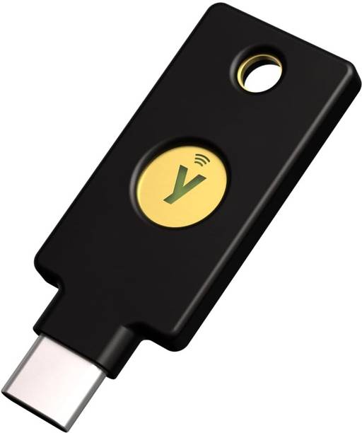 Yubico Yubikey C NFC 3.6 Mbps Data Card ,Calls not Supported
