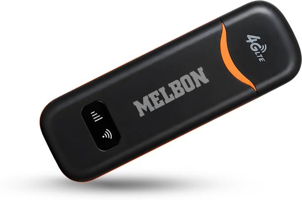 Melbon 4G LTE USB WiFi Modem Dongle Portable Hotspot Up to 10 Users Plug & Play 150 Mbps Data Card ,Calls not Supported