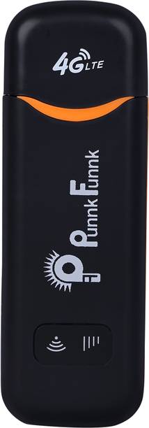 PunnkFunnk 4G LTE WiFi USB Dongle Stick with All SIM Network Support, Plug & Play 7.2 Mbps Data Card ,Calls not Supported