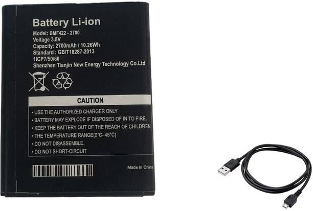 Airtel 4G ROUTER BMF422 Battery For Portable WiFi Router 2700mAh Battery & DATA CABLE Data Card