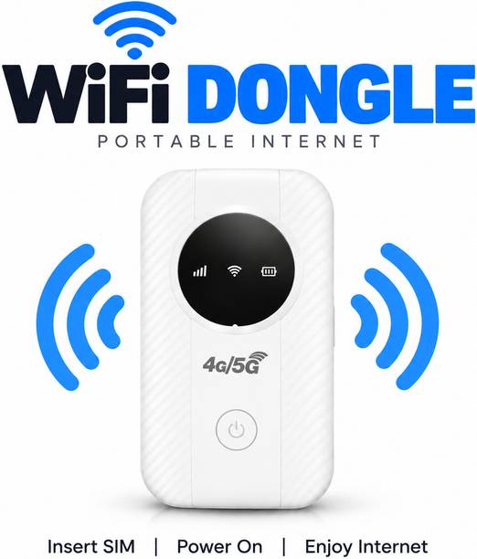 RUHIZEN 4G/5G WiFi Router 300 MBPS.. 300 Mbps Data Card ,Calls not Supported