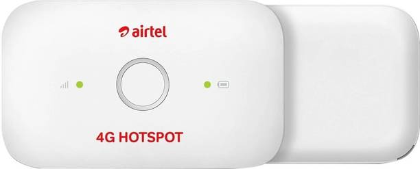 Airtel 5573 4g wifi hotspot datacard with 1500mah battery 21.6 Mbps Data Card ,Calls not Supported