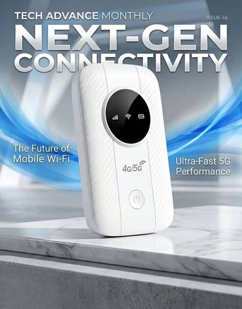 Neurix 4G LTE Wireless Mobile WiFi Router | 300Mbps Speed 300 Mbps Data Card ,Calls not Supported