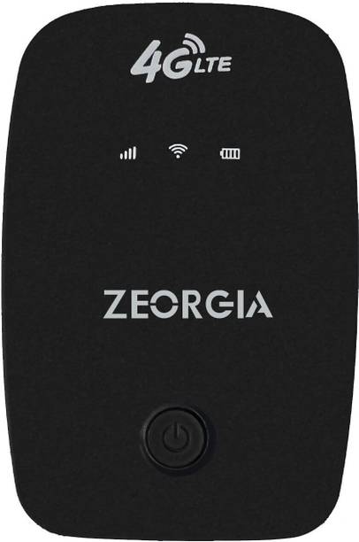 Zeorgia 4G Wireless Dongle | Multi SIM Compatible, 2100mAh Batter 150 Mbps Data Card ,Calls not Supported