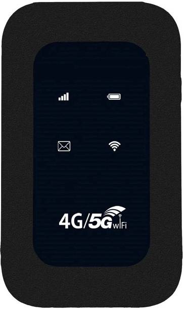 Zeorgia Portable 4G LTE Dongle | Supports 10 Devices, 2100mAh Battery 150 Mbps Data Card ,Calls not Supported