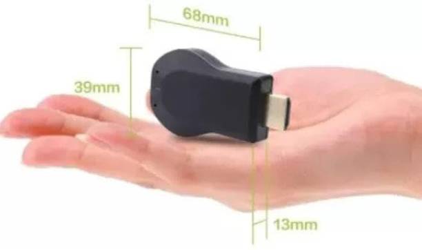 MVC ENTERPRISE Anycast Wireless WiFi 1080P HDMI Display TV Dongle Receiver Black Data Card