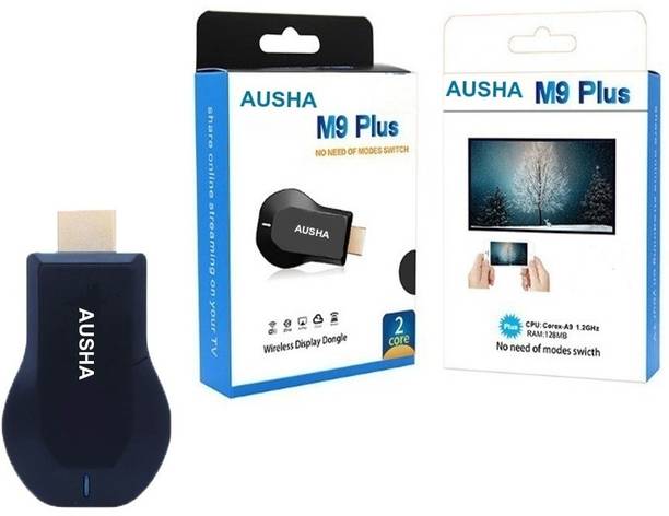 ROCKTECH M9 WiFi Display Wireless HDMI Adapter,Dongle 7.2 Mbps Data Card ,Calls not Supported
