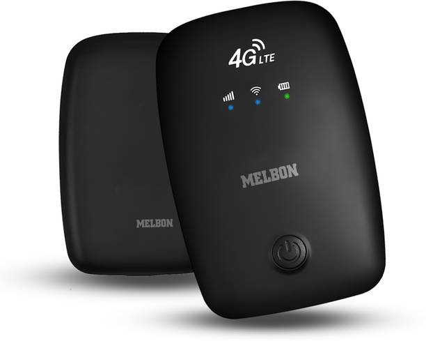 Melbon WT12-Wireless 4G LTE Hotspot Single Band 2.4GHz MiFi Device 300 Mbps Data Card ,Calls not Supported