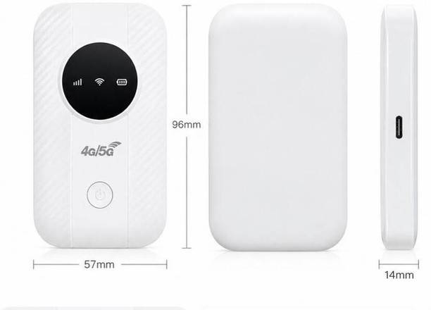 RUHIZEN WiFi Router 300 MBPS WHITE 300 Mbps Data Card ,Calls not Supported