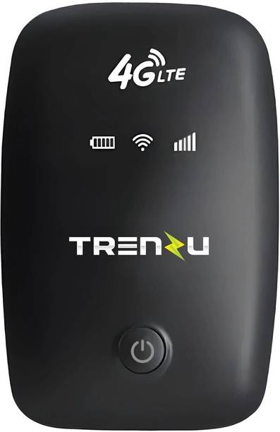 Trenzu Pocket WiFi Dongle | 150Mbps Portable Hotspot | Universal SIM Support 150 Mbps Data Card ,Calls not Supported