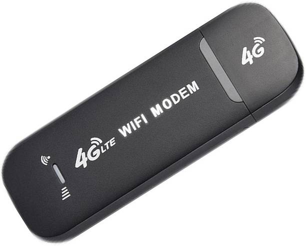 MARS Dual Antennas 4G LTE Wireless USB Dongle with All SIM Network Support 4G Router 2.1 GHz 150 Mbps Wifi Speed Dual Band Internal Antenna MiFi (Sim Based)