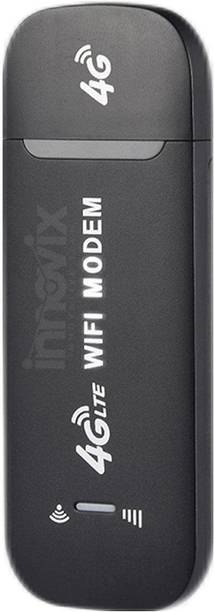 INNOVIX LTE 4G USB MODEM with WI-FI Data card 150 Mbps Data Card ,Calls not Supported
