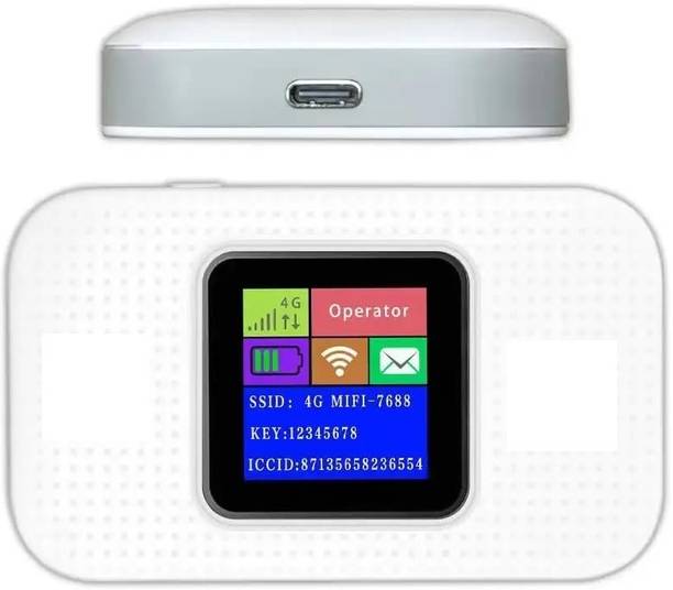 X88 Pro 4G/5G LCD WiFi Dongle – High-Speed Hotspot, SIM-Compatible, Plug & Play 150 Mbps Data Card ,Calls not Supported