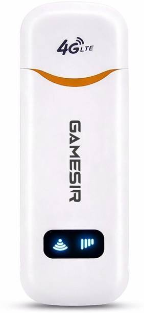 GameSir 4G LTE USB Dongle | SIM Supported | High Speed Internet for Laptop & PC 150 Mbps Data Card ,Calls not Supported