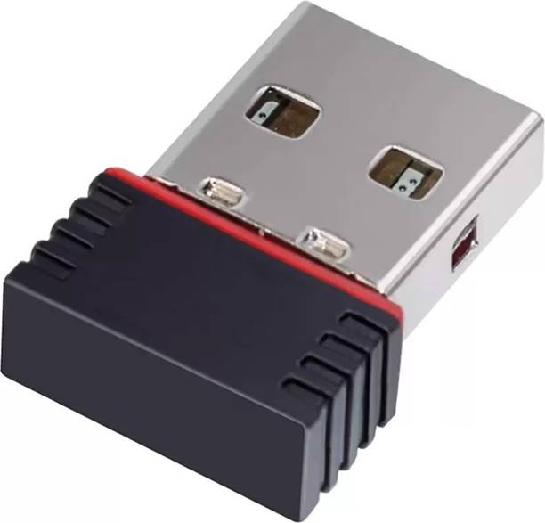 APCM Mini USB Wifi Wireless Adapter, 150Mbps, Supports Windows, Mac, Dos, Linux 150 Mbps Data Card ,Calls not Supported