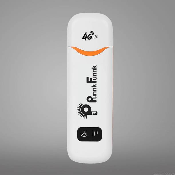PunnkFunnk USB 4G modem with All Sim Network Support, 4G Data Card with Wifi Hotspot Data Card