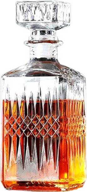 DEEP ENTERPRISE Whiskey Decanter Bottle Stylish With Lid 1000 ML barware, Men Decanter