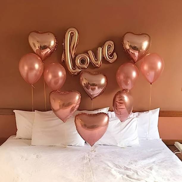 LOONS PEDDLER Multicolor Valentine Day Decoration Gift Items For Girlfriend Boyfriend Husband & Wife
