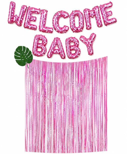 FIZZYPARTY Pink welcome baby