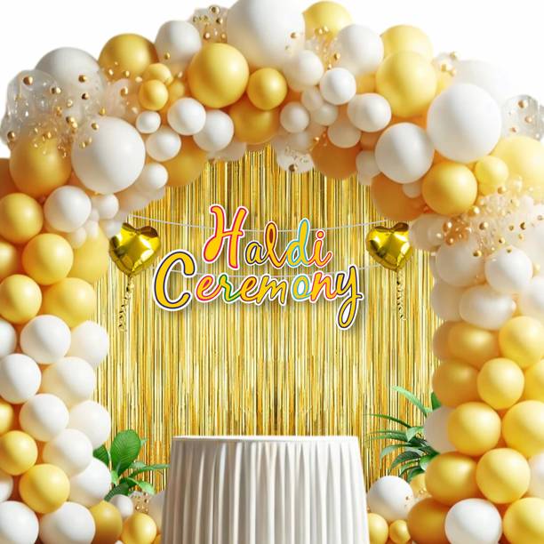 The Decor Queen Mult Haldi New Combo Pack 45 Pcs