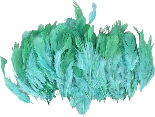 UVID ART AND CRAFT SUPPLIES Pack of 80 Decorative Feathers