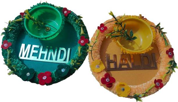 Shri shyam solutions Wood Decorative Platter