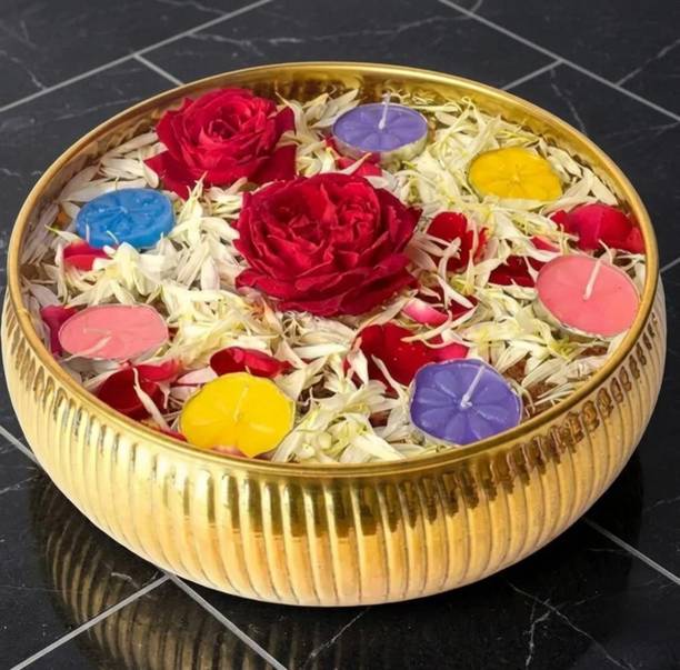 S A Handicrafts Cast Iron Decorative Platter