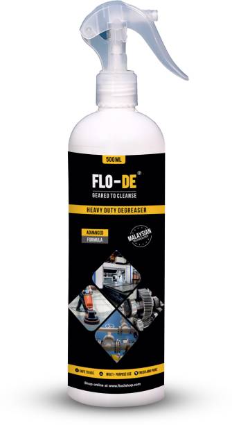 Flo-De Degreaser | Industrial Strength | Concentrated Formula | Malaysian Technology Degreasing Spray
