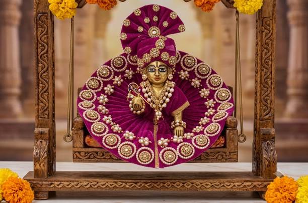 maheshwari innovations Kanha JI Poshak with Mukut for festivals Dress