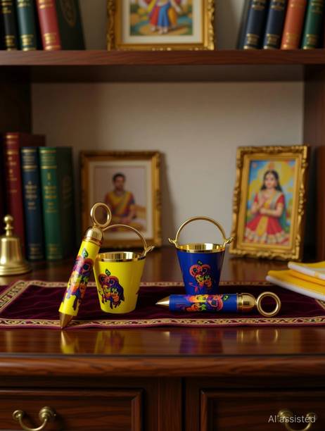 VEDIKA Laddu Gopal Pichkari, Pichkari for Holi, Pichkari for Radha Krishna Deity Ornament